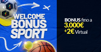 Welcome Bonus Scommesse Sportive